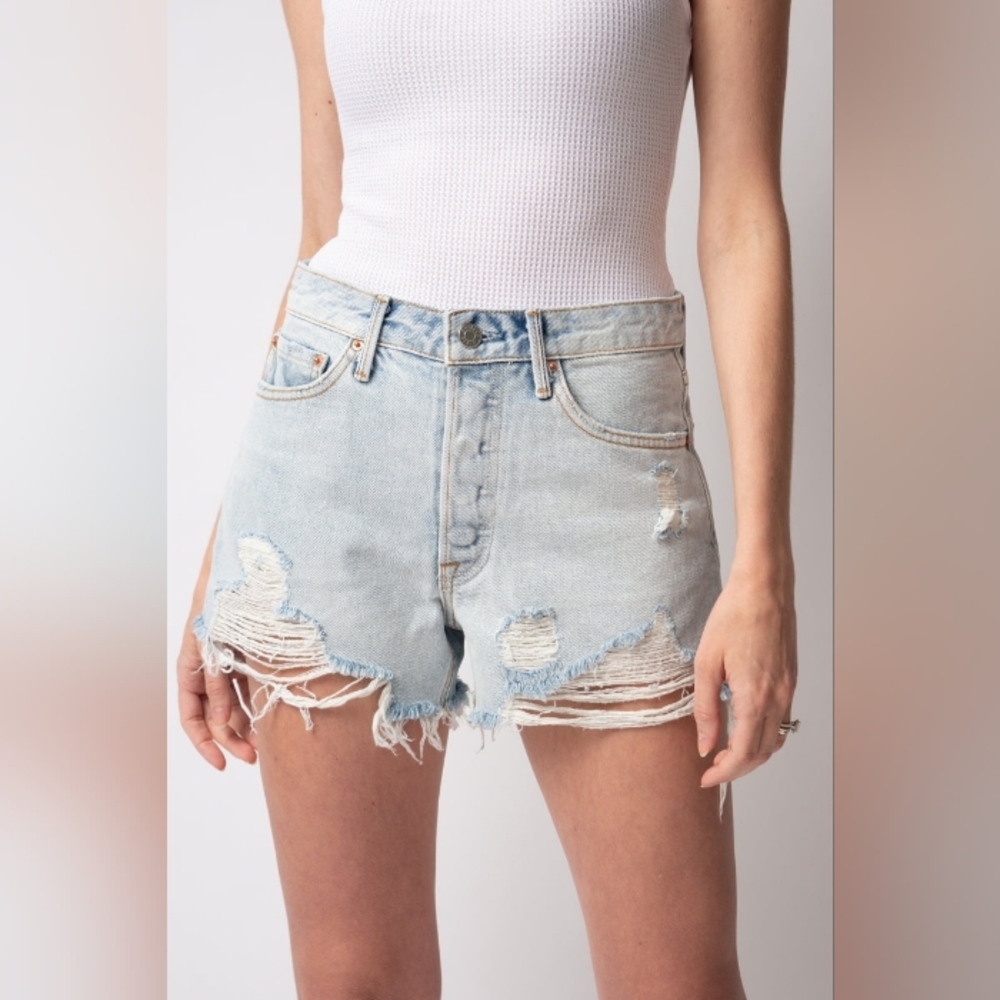 NWOT GRLFRND Helena Short in Kiki. (#C-1)